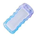 Lettino da piscina abbronzante - Lettino galleggiante gonfiabile in PVC, poltrona reclinabile gonfiabile, zattera prendisole portatile | Comoda attrezzatura per il relax estivo per la festa in spiaggi