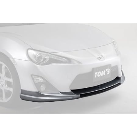 Amazon トムス トヨタ86 Zn6 フロントスポイラー ガーニッシュ部カーボン 塗装済み オレンジメタリック 車 バイク 車 バイク