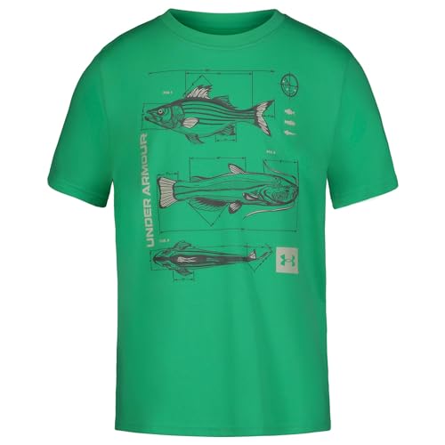 Image of Under Armour Boys' Short Sleeve Graphic T-Shirt, Soft & Comfortable, Outdoor Collection