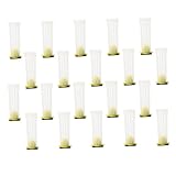 Toddmomy Protector De Celdas Para Jaulas De Reinas Cubiertas Protectoras De Plataforma King 20pcs