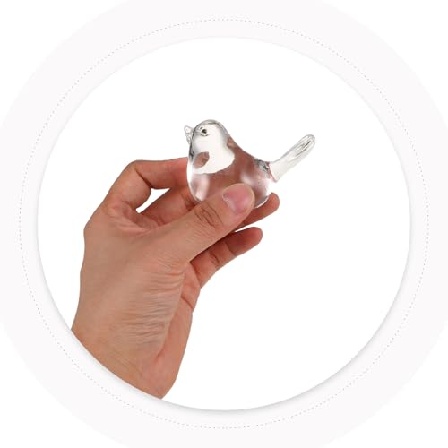 Artibetter くりすたる製の鳥形ペンディスプレイスタンド 多機能デザインのペン置き 本棚の装飾品しても最適リビングやコーヒーテーブルのオフィス装飾にのエレガントな置物 [4]