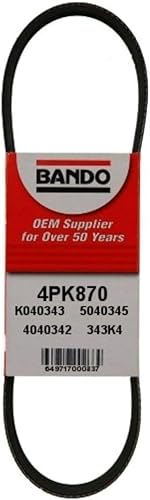 Image of Bando USA 4PK870 OEM Quality Serpentine Belt