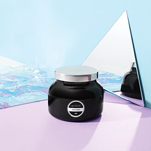 Capri Blue Volcano Candle - Black Signature Jar Candle - Luxury Aromatherapy Candles - Soy Candles With Notes Of Sugared Citrus & Tropical Fruits - Scented Candles For Home (19 Oz) #TOP4