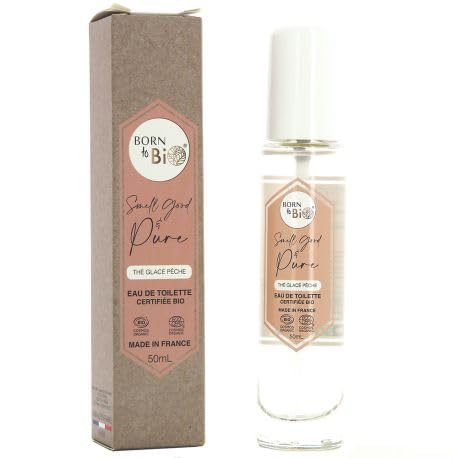 Born to bio - Eau de Toilette Certifie Bio – Té helado melocotón – 50 ml