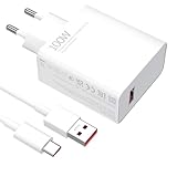 100W USB C Ladegerät für Xiaomi Poco F8 Pro F8 Ultra M8 17Pro Max Poco F6 X7 Pro, USB Netzteil Turbo Hyper und USB C LadeKabel Schnellladekabel Power Adapter Ladestecker für Redmi Note 15 14