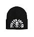 Sullen Rocker Tattoo Lifestyle Cuff Beanie Soft Body Embroidery Black