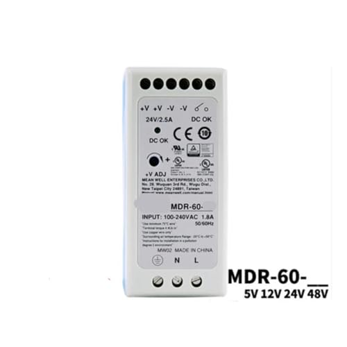 Alimentation pour armoire de contrôle MDR-60 sortie unique 24V DC - 4