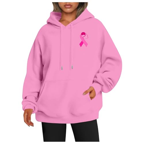 Sweat à capuche cancer du sein cadeau solidaire pour femme