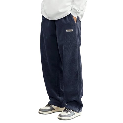 Pantalon homme léger de jogging en coton uni décontracté du S au XXL