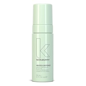 KEVIN.MURPHY HEATED.DEFENSE – Heat Protection Spray for Hair – For All Hair Types – Leave-In Foam – Extreme Heat Protection – Cruelty Free Foam – 150 mL / 5.1 fl oz