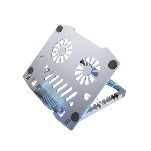 Soporte plegable portátil para laptop con 6 alturas ajustables miniatura 1