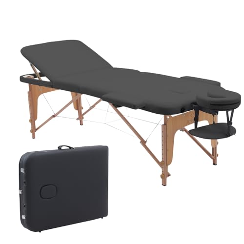 Maca Portátil Reclinável Arktus – Leve, Dobrável, Até 230kg, Com Orifício Facial, Apoios Laterais e Bolsa – Fisioterapia e Estética