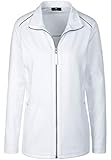 Normale Passform PETER HAHN Sweatjacke Cotton