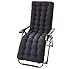 JIAFUY Kissenbezug für Sonnenliege, Chaiselongue, Liegekissenbezug, Dickes Liegesitzkissen für drinnen, draußen, Garten, Terrasse, Strand, Hochlehner, Relaxer, 53 x 170 cm