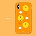 LINE Friends KCP-DBS005 iPhone Xs Case, iPhone X Case, Dual Guard PONGPONG Edward UP iPhone Cover, Supports 5.8-Inch Wireless Charging