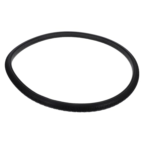 Healeved Wheelchair Rear Tire Replacement 22'' Solid Wheelchair Tire Elastic Airless Replacement Wheel Part Easy to Fit