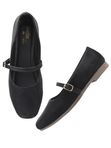 Image of SilverArrow Womens Lvory Bloom Women's Shoes|Bellies with Buckle Closure|Casual Wear