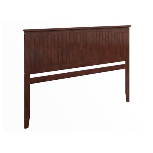 AFI, Nantucket King Solid Wood Panel Headboard, Walnut