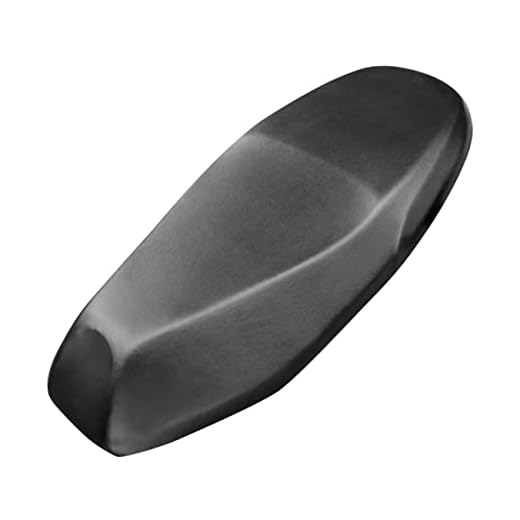 LIHAO Funda Impermeable para Asiento de Motocicleta Almohadilla de Cuero Asiento - Tamaño XL (Negro)