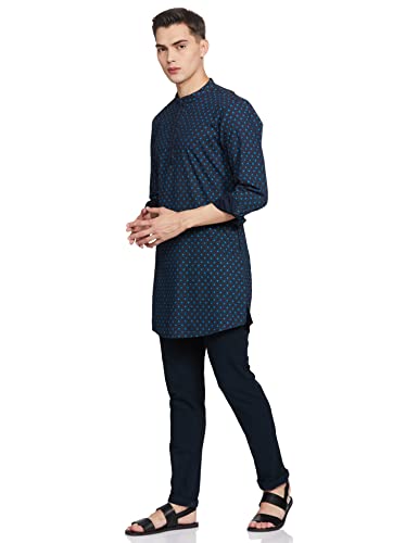 Image of Diverse Men's Cotton Slim Kurtas