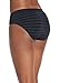 Jockey Women's Underwear Matte & Shine Seamfree Hipster, Black, 7