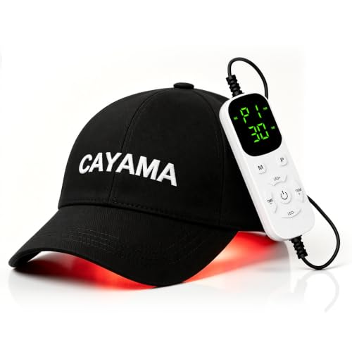 Image of CAYAMA Red Light Therapy for Hair, 528-Emitter Hair Growth Cap, Men & Women