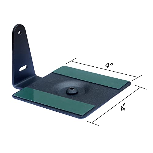 SAFWE® - ESM-04-2.1 Speaker Wall Mount Stand Bracket/Soundbar Wall Mount (100x100 mm) 4x4 inch 2 No's (Materiel : Steel/Color : Black) 2 31ZpfrkMp7L
