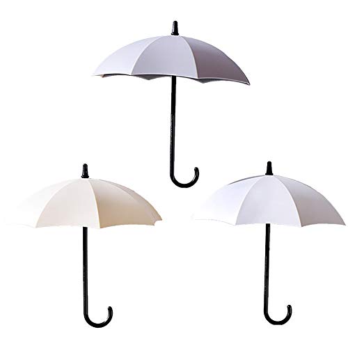 Lumanuby. 3 Piezas Ganchos baño Colgador Pared sin