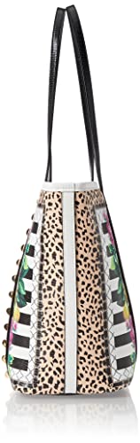 Betsey Johnson Bolsa Tote para Mujer Negro/Blanco miniatura 6