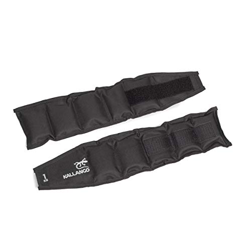Caneleira Kallango Tradicional Nylon Preta 1kg Par