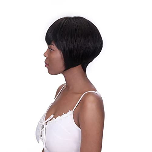 Réel coiffure headgear bobo cheveux courts pour dissimuler la perte de volume