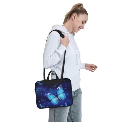 Bolso Tote para Laptop Hombre Mujer Negro miniatura 2