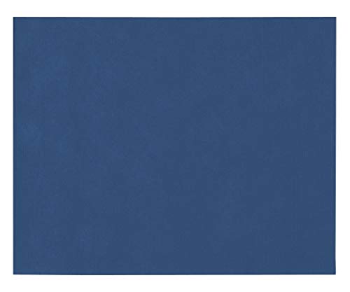 Papstar Manteles Individuales, Tela de Forro Pol, Azul Oscuro, 3.8 x 35 x 42 cm