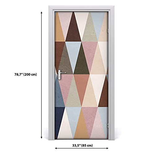 Décoration imperméable pour la porte Coloray - Finition haute qualité - 3