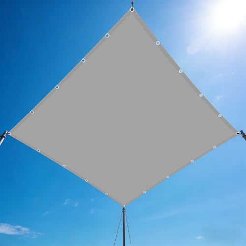 Voile d'ombrage imperméable rectangulaire 5x5.5m résistant à l'eau extérieur - 2