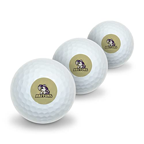 Albion College Secondary Logo Novelty Golf Balls 3 Pack