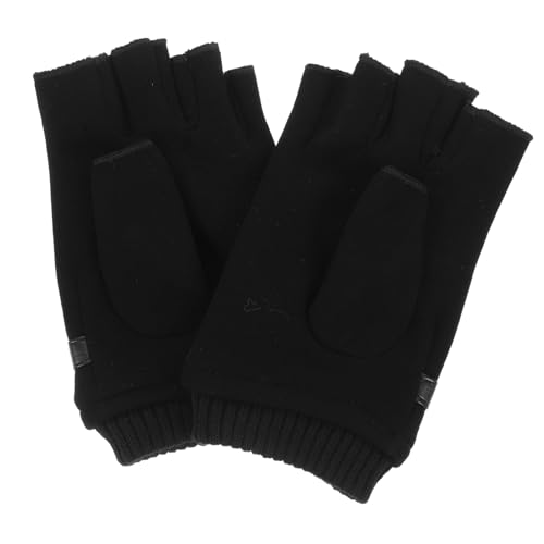 Toddmomy Unisex Half Finger Gloves for Cycling Biking Motorcycling Hiking Non-Slip Breathable Mesh Back Adjustable Wrist Straps Men Women