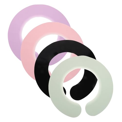 Collar para Corte de Cabello de Silicona 4 Piezas