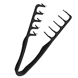 Peine, Peine Ancho de Dientes Voluminosos de ABS, Herramientas para Peinar Cabello Esponjoso, Accesorio de Cuidado para...