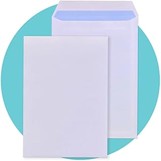 Triplast 100 x C4 White Self Seal Security Envelopes (Size: 324x229mm) | Fully Opaque, Self Sealing & Printer Safe Mailing Paper Envelopes | Ideal for Everyday Home, Office & Commercial Use