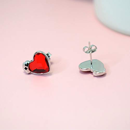 AOBOCO Gifts for Nurse Doctor 925 Sterling Silver Medical Symbol Studs Earrings Graduation Jewelry Gifts for New Nurse Doctor RN Student4