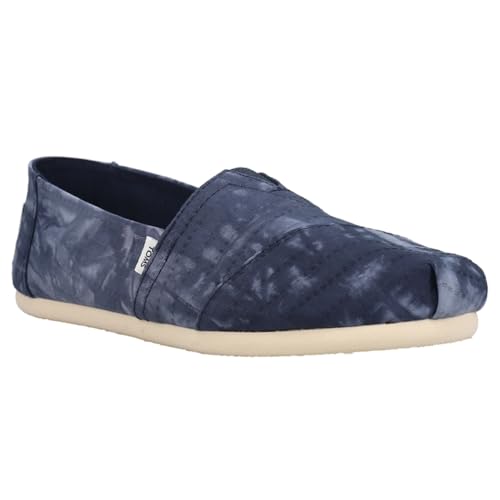 TOMS Womens Alpargata Slip On Flats Casual - Blue3