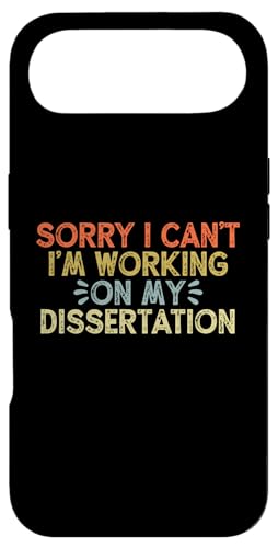 Sorry I Can't I'm Working On My Dissertation �X�}�z�P�[�X iPhone Air �p