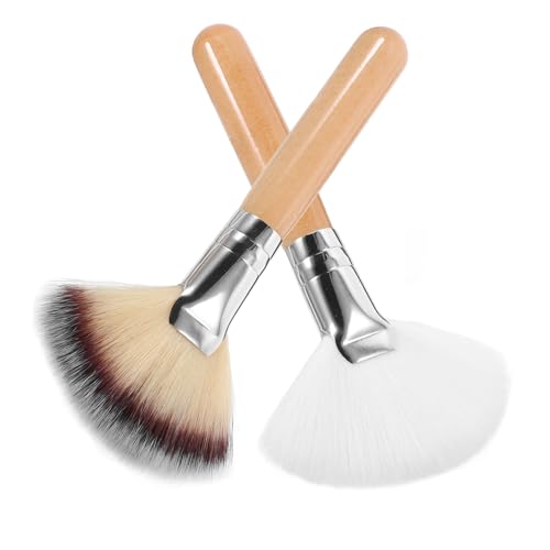 WOONEKY Highlighter Brush Powder Brush Set Makeup Tools Case Soft Durable for Women Girls
