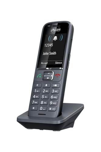 Auerswald COMfortel M-710, 90241 Mobile IP DECT GAP avec Autonomie Prolongée et Vibreur