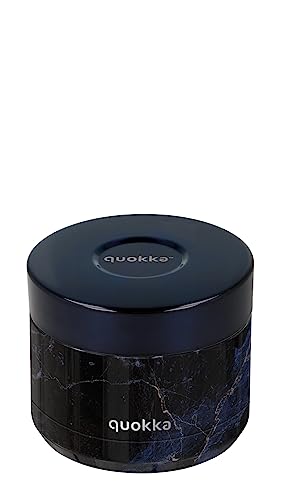 WHIM MARBLE CONTENITORE TERMICO IN ACCIAIO PER IL CIBO 369 ML inox nero