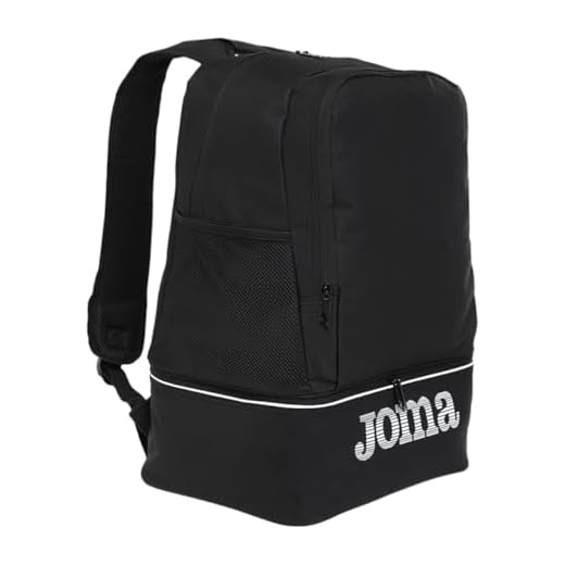 Joma Mochila Training III Negro Bolsa de Deporte, Unisex-Adult, One Size