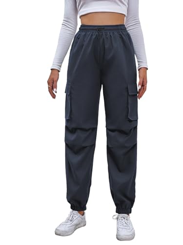 TAGDO Women's Relaxed Fit Cargo|Joggers Pant|Cargo Pant Cotton|Ca...