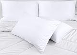 Utopia Bedding Wodoodporne Poszewki Na Poduszki 50 x 70 cm - Zestaw 4 - Ochraniacze Na Poduszki Z Zamkiem - Poszewka Na Poduszkę Przeciw Insektom i Roztoczom