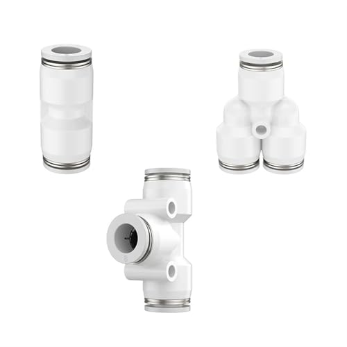 Raccord de tuyau haute pression pneumatique 12-8mm PYW robuste pour circuit d'air